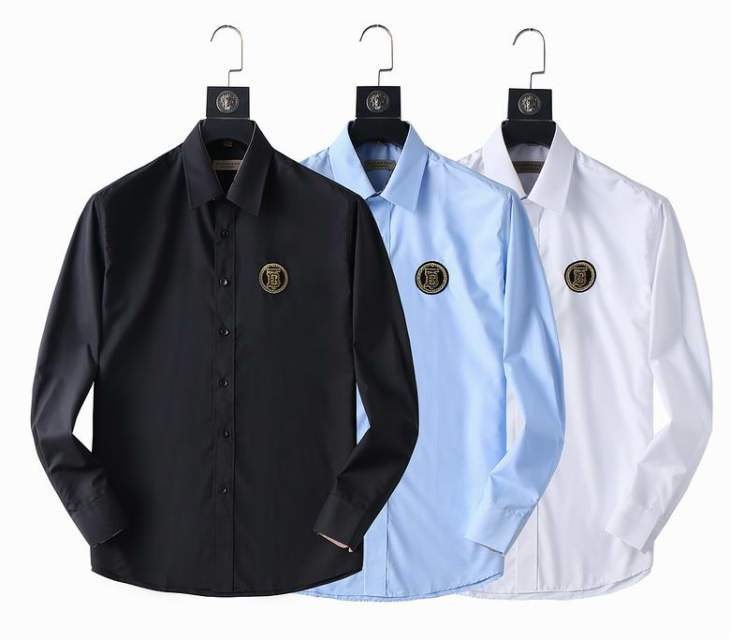 Picture of Burberry Shirt Long _SKUBurberryM-3XL26nn2125582